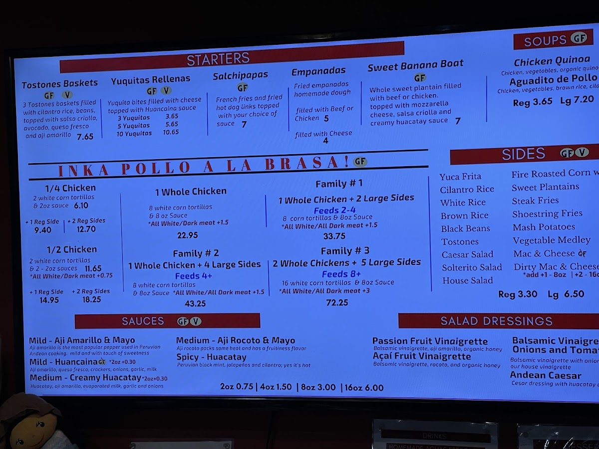 Inka Chicken Menu - Image 5